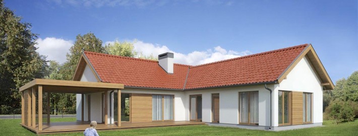 Exterior Rendering of House